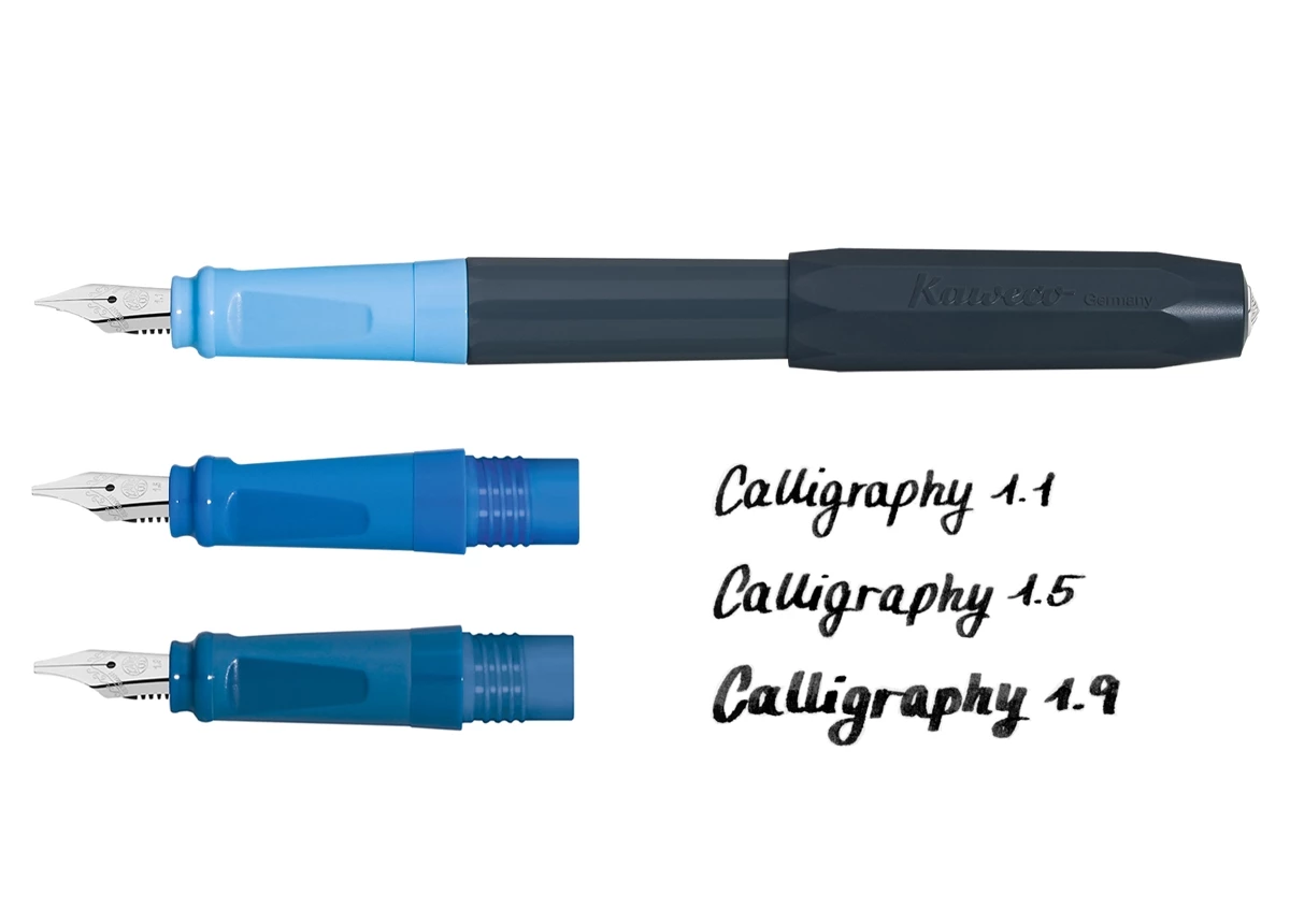Kaweco PERKEO Kalligrafie Set Blue – Bild 6