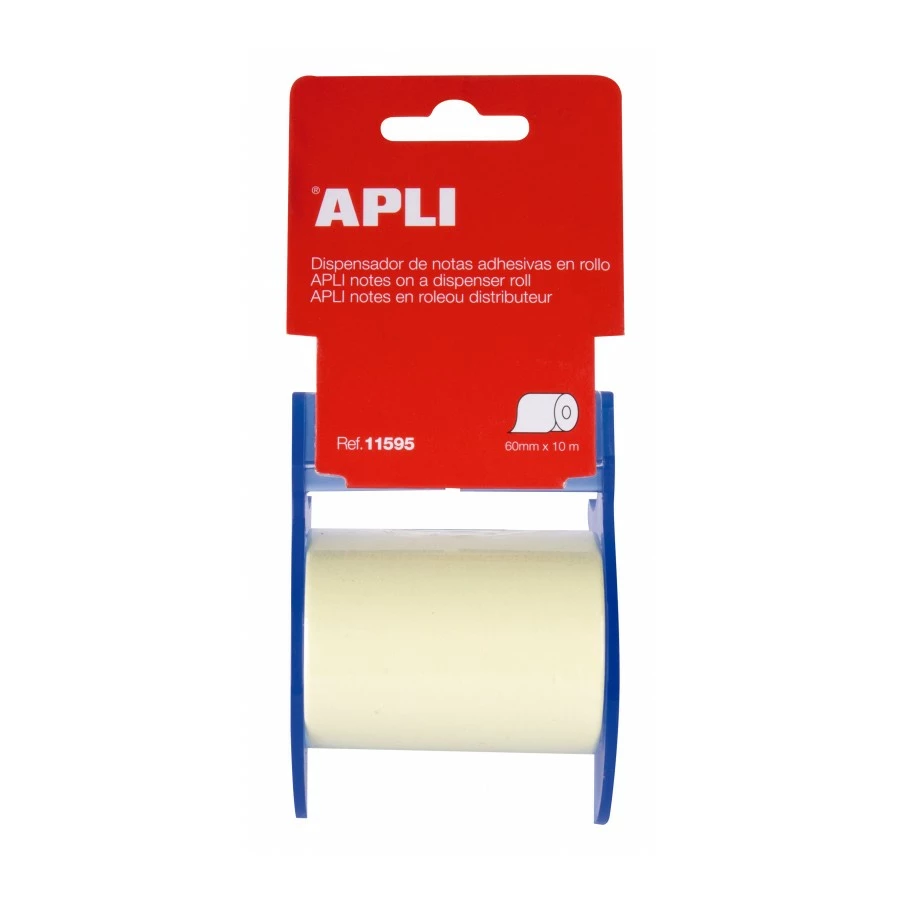 Klebehinweise Gelb + Dispenser