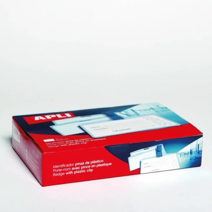 Namensschild Mit Plastikclip – Bild 2