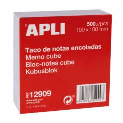 Geklebter Memoblock 100 X 100 Mm