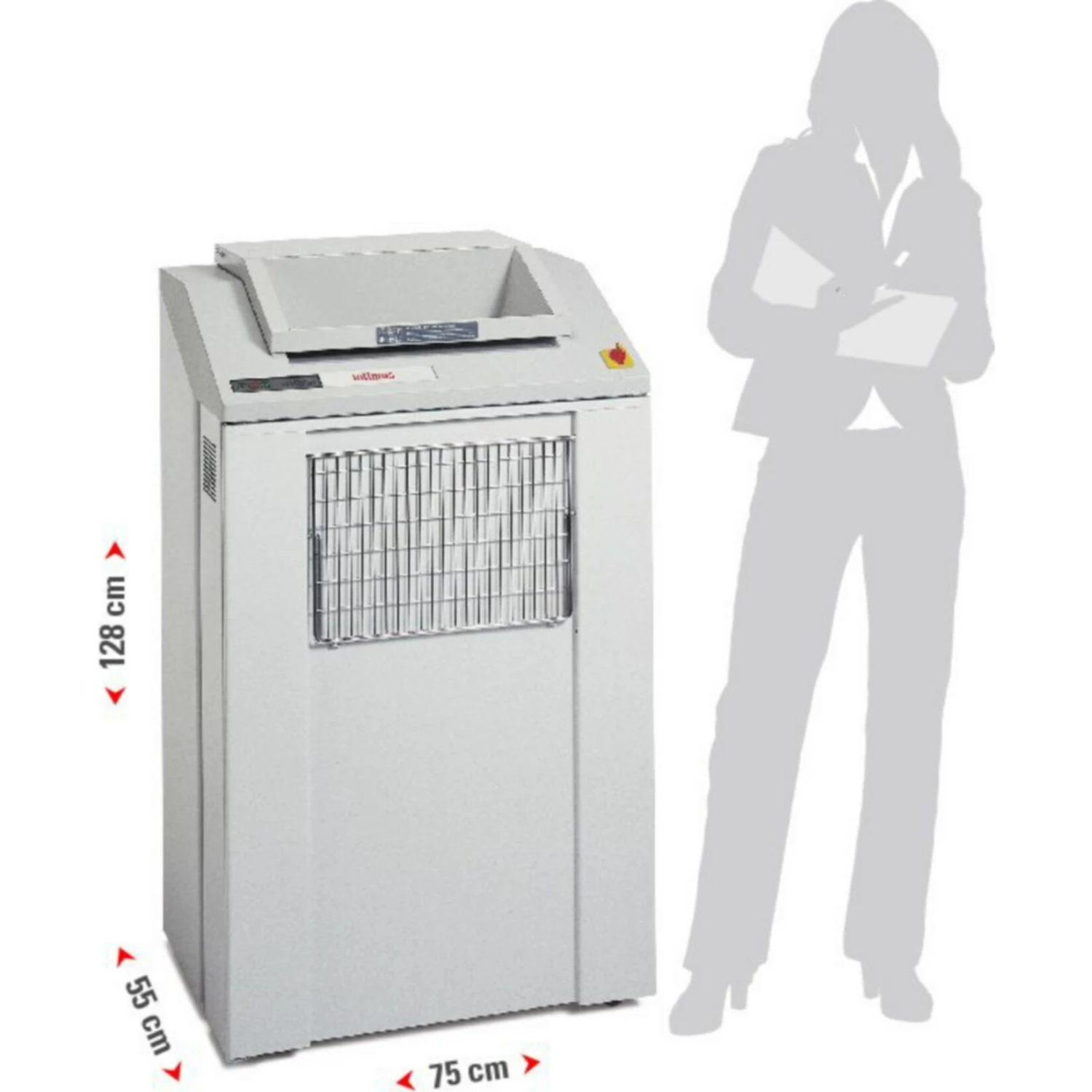 Intimus 802 CC , 400V / 50 Hz Aktenvernichter – Bild 2