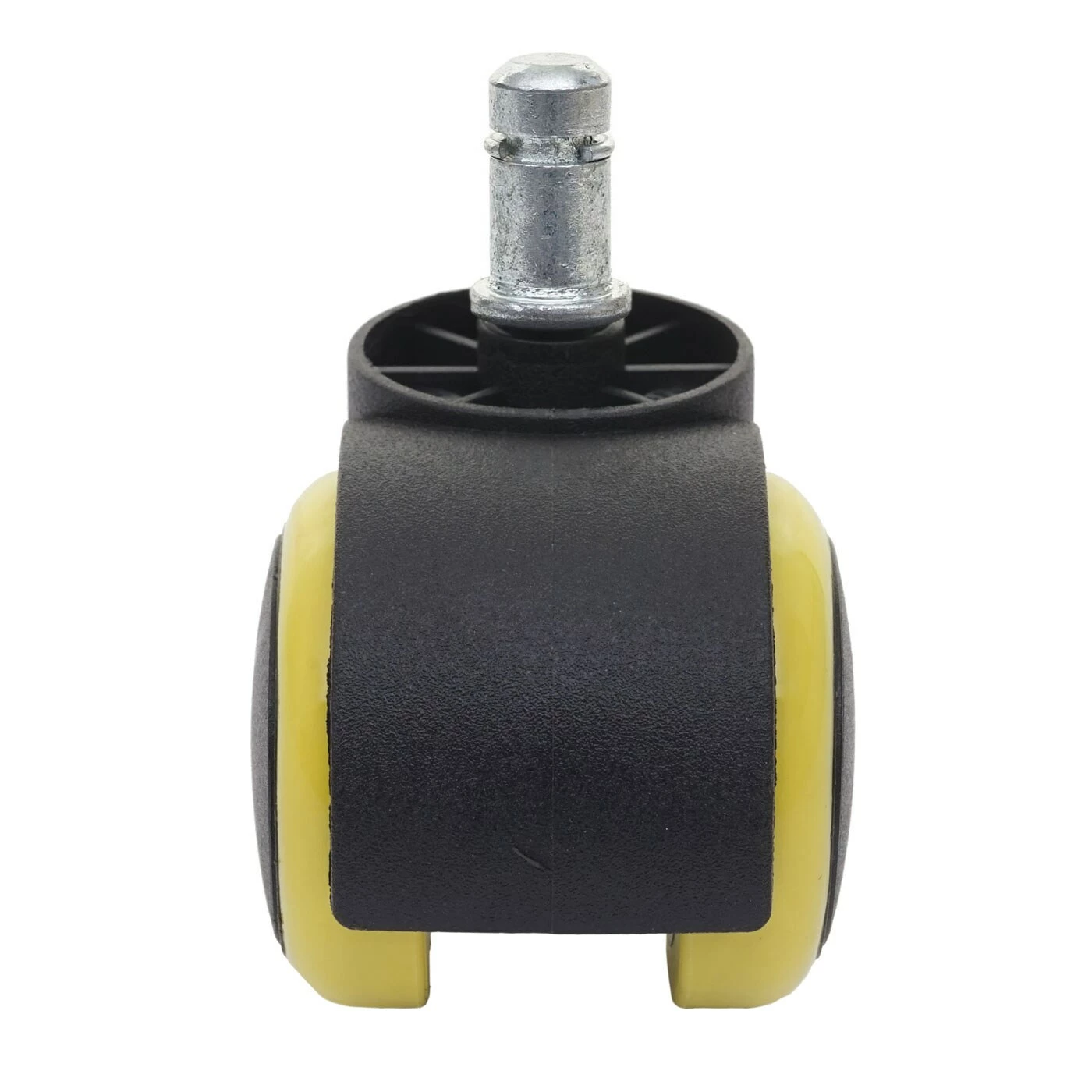 5er-Set Hartbodenrollen MCW-H86, Bürostuhl-Rollen Stuhlrollen, 150kg Belastbar 50mm ~ Gelb – Bild 5