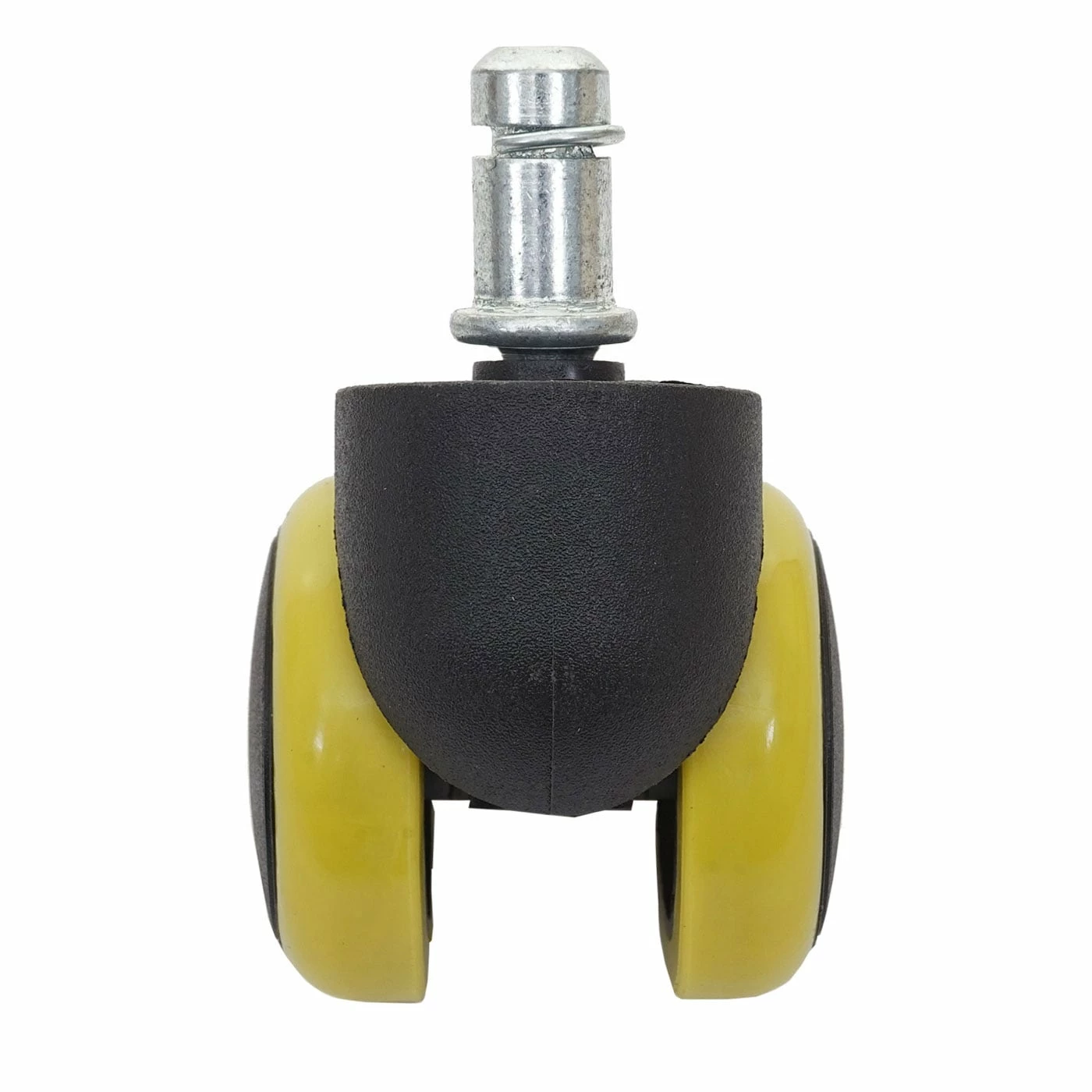 5er-Set Hartbodenrollen MCW-H86, Bürostuhl-Rollen Stuhlrollen, 150kg Belastbar 50mm ~ Gelb – Bild 6