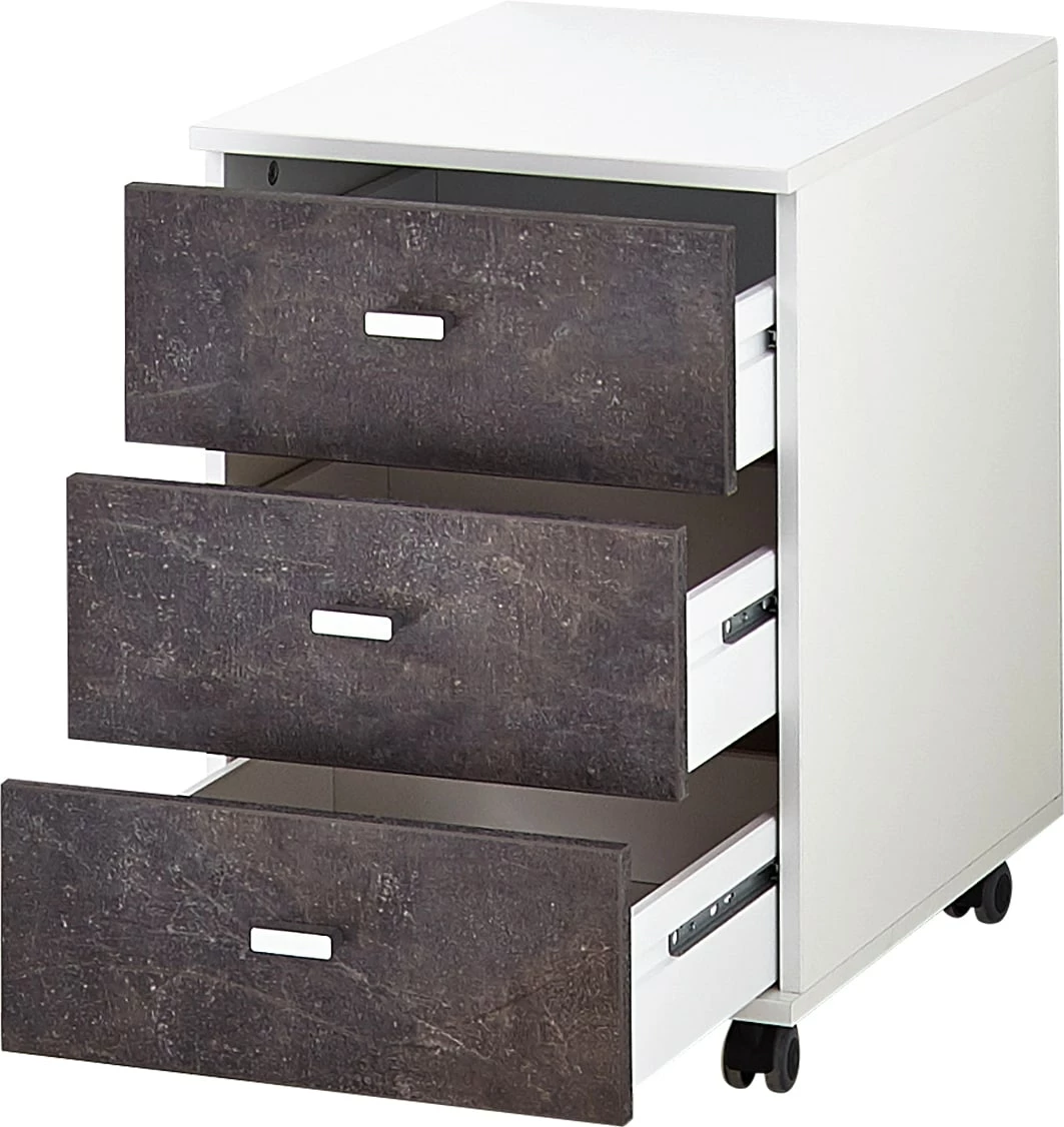 Germania Rollcontainer Mit Drei Schubkästen GW-Altino 4151 – Bild 2