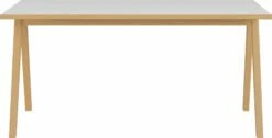 Germania Schreibtisch Mit Vier Langen Tischbeinen Aus Massivholz GW-Helsinki 4173