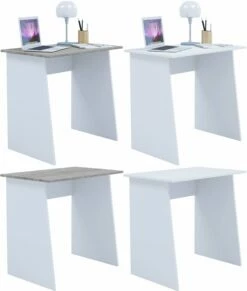 VCM Holz Schreibtisch Computertisch Arbeitstisch Bürotisch Büro Tisch Masola Mini