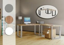 VCM Schreibtisch-Winkelkombination Lona