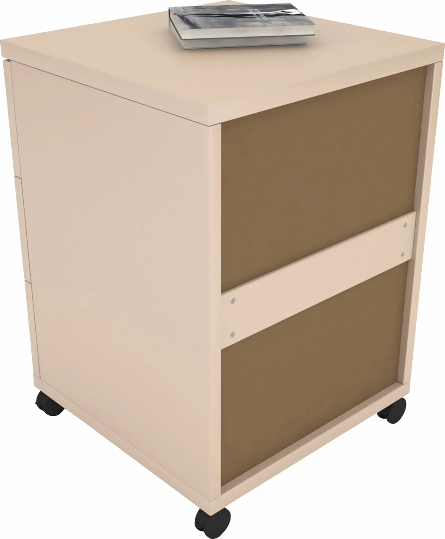 VCM Rollcontainer Beistellcontainer Bürocontainer Rollen Rollbar Schublade Tobila – Bild 4