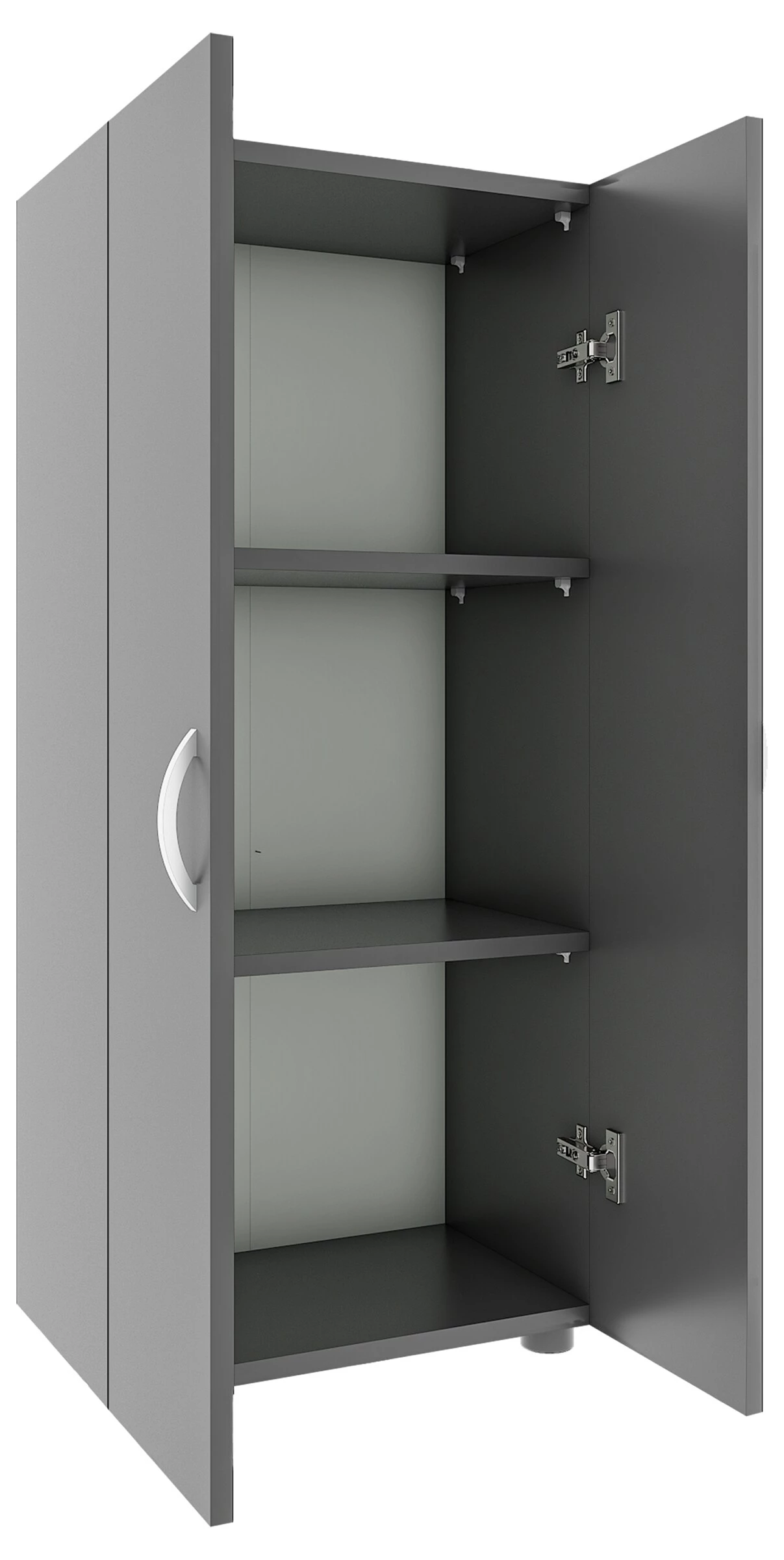 VCM Büroschrank Bücher Ordner Aktenschrank Büromöbel Schrank Ulas 3-fach Drehtüren – Bild 5