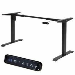 Albatros Schreibtisch-Gestell LIFT N4B Schwarz, Elektrisch Höhenverstellbar Mit Memory-Funktion, Kollisionsschutz Und Soft-Start/Stop