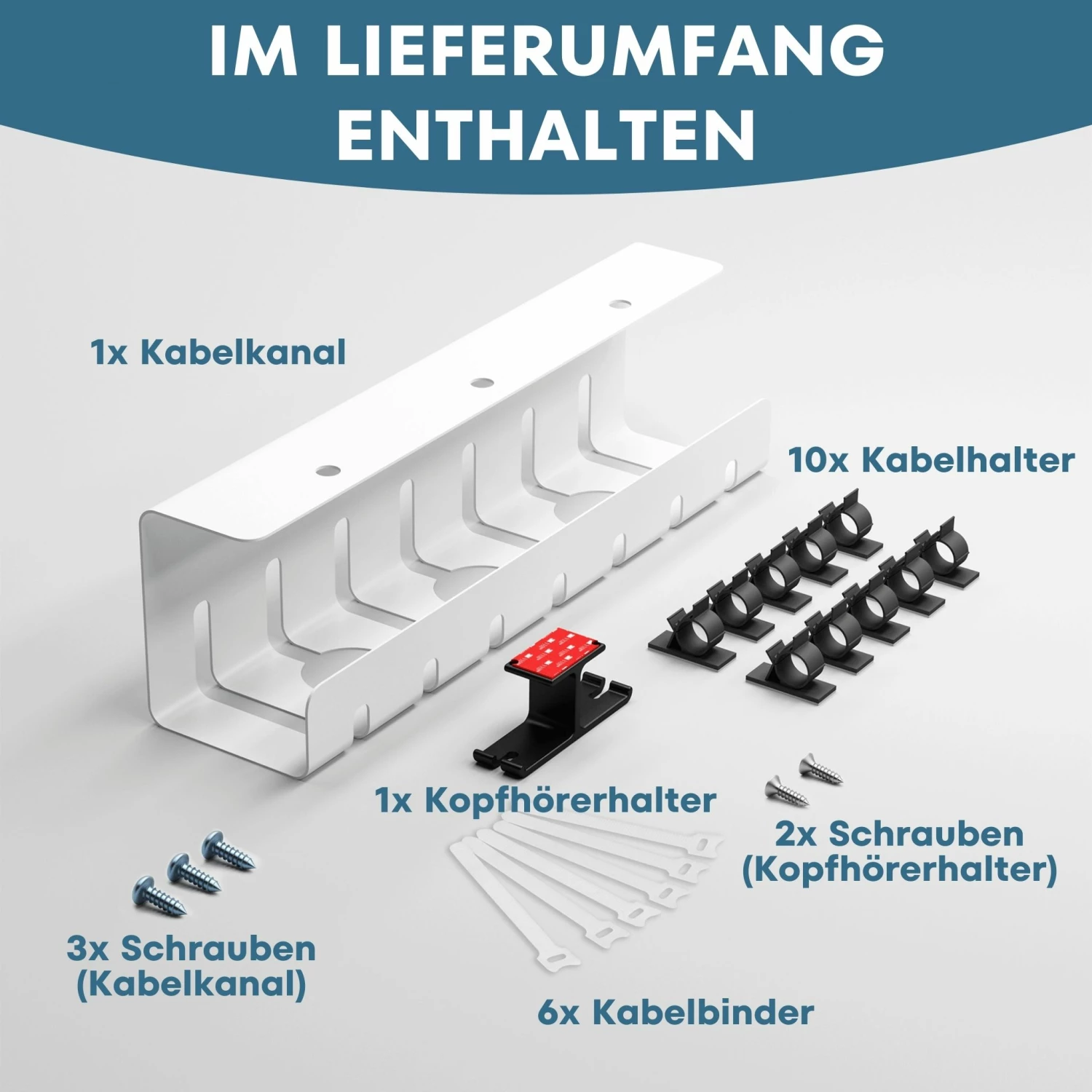 Albatros LIFT S5W Weiss Inkl. Kabelmanagment – Bild 5