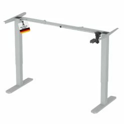 Albatros Schreibtisch-Gestell LIFT N3S, Silber, Elektrisch Höhenverstellbar
