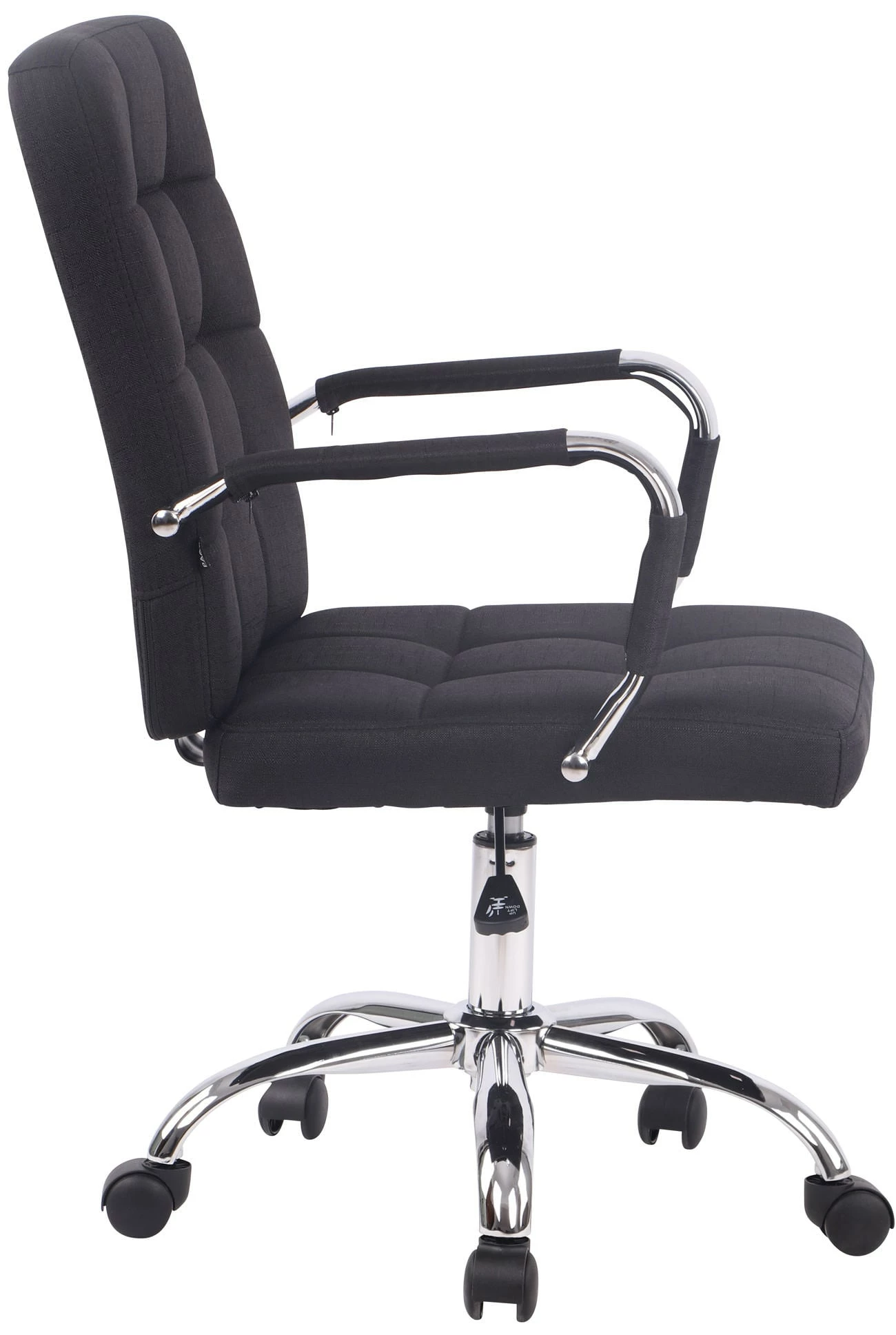 CLP Bürostuhl Deli Pro I Höhenverstellbarer Schreibtischstuhl Mit Stoff-Bezug – Bild 3