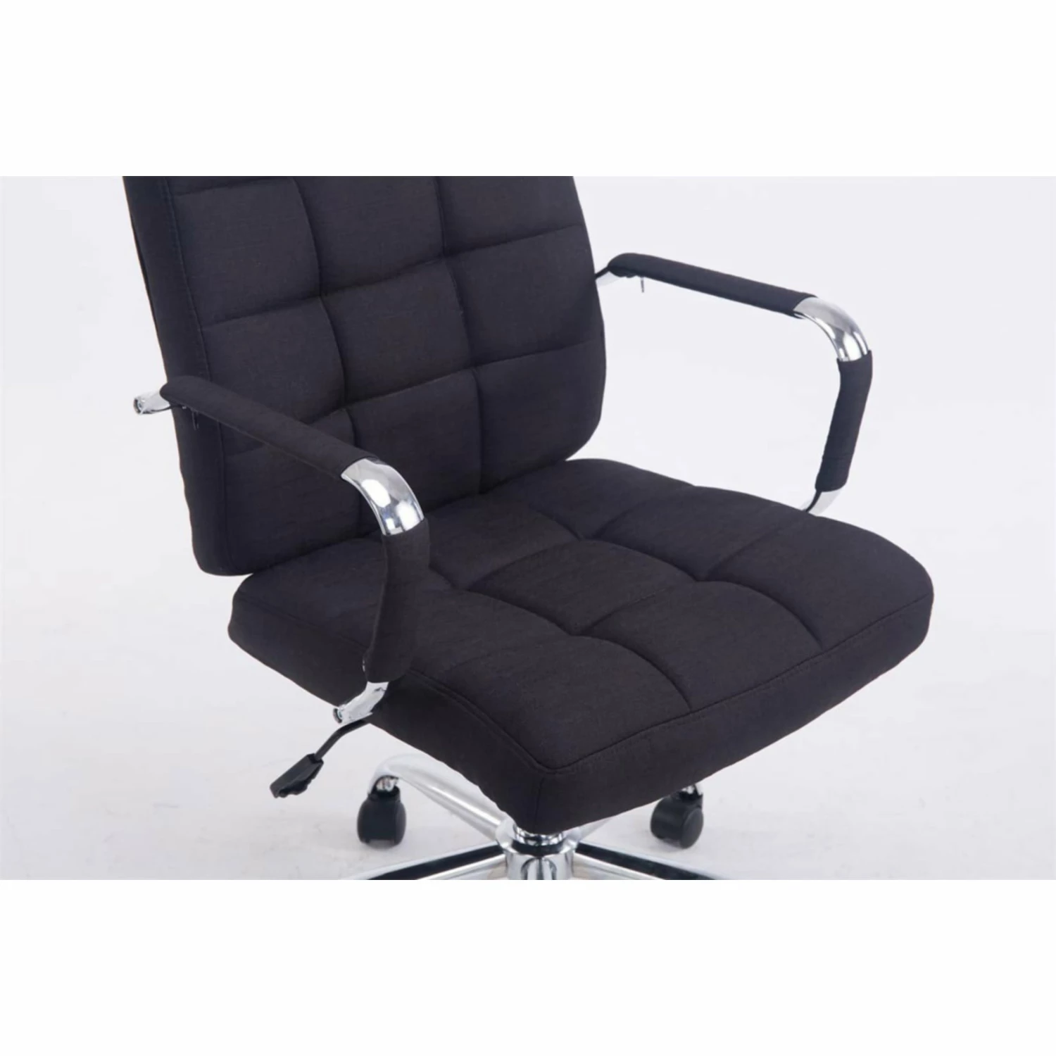 CLP Bürostuhl Deli Pro I Höhenverstellbarer Schreibtischstuhl Mit Stoff-Bezug – Bild 6