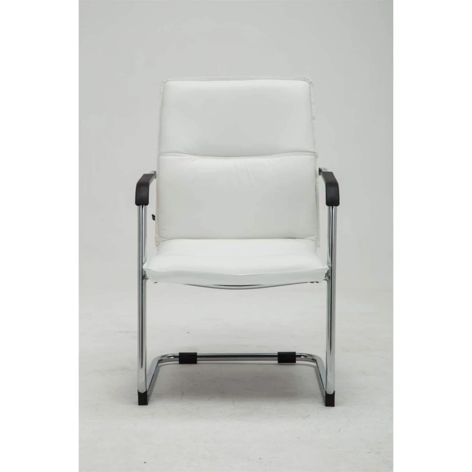 CLP Freischwinger SEATTLE Mit Armlehne I Konferenzstuhl Mit Hochwertiger Polsterung Und Kunstlederbezug – Bild 2