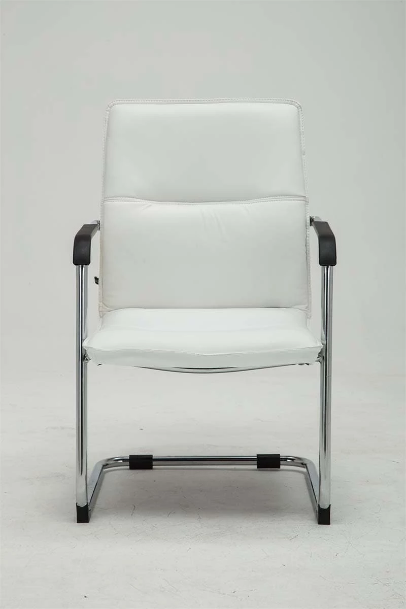 CLP Freischwinger SEATTLE Mit Armlehne I Konferenzstuhl Mit Hochwertiger Polsterung Und Kunstlederbezug – Bild 3