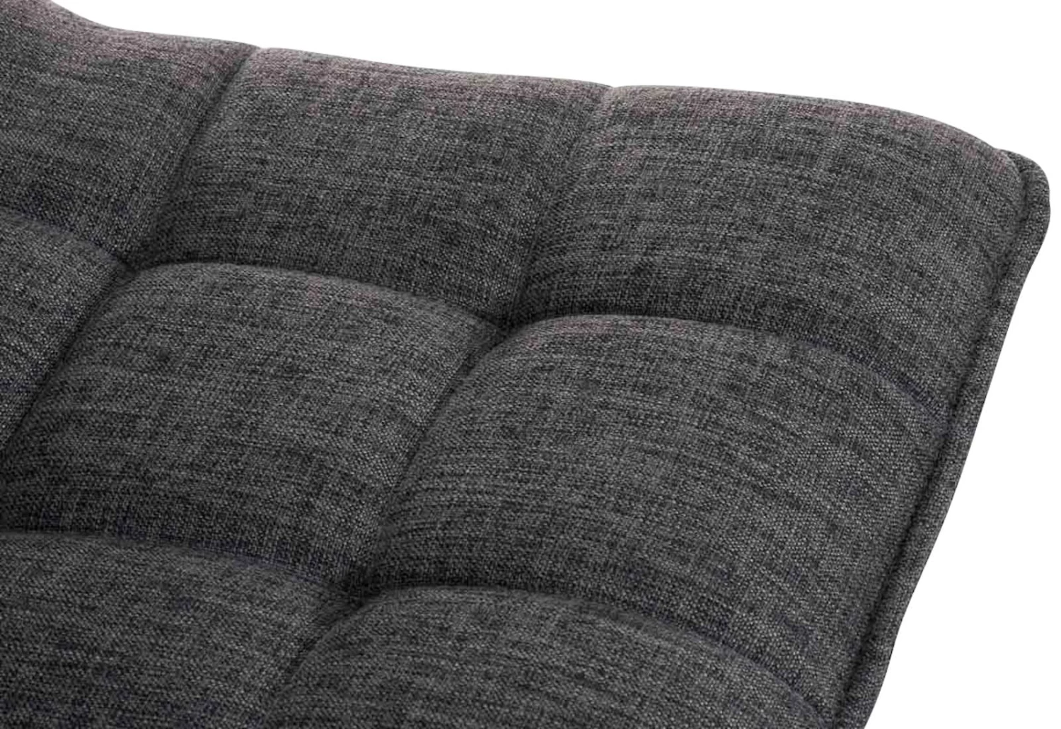 CLP Arbeitshocker PEKING Mit Stoffbezug | Schreibtischstuhl Mit Laufrollen | Höhenverstellbarer Drehstuhl | In Verschiedenen Farben Erhältlich – Bild 2