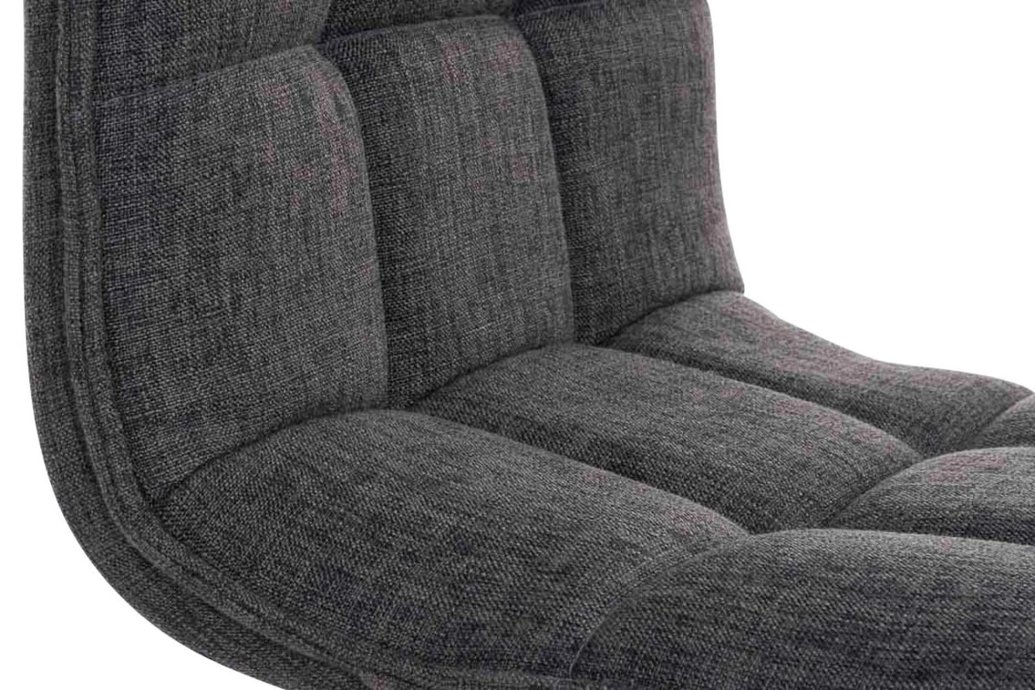 CLP Arbeitshocker PEKING Mit Stoffbezug | Schreibtischstuhl Mit Laufrollen | Höhenverstellbarer Drehstuhl | In Verschiedenen Farben Erhältlich – Bild 4