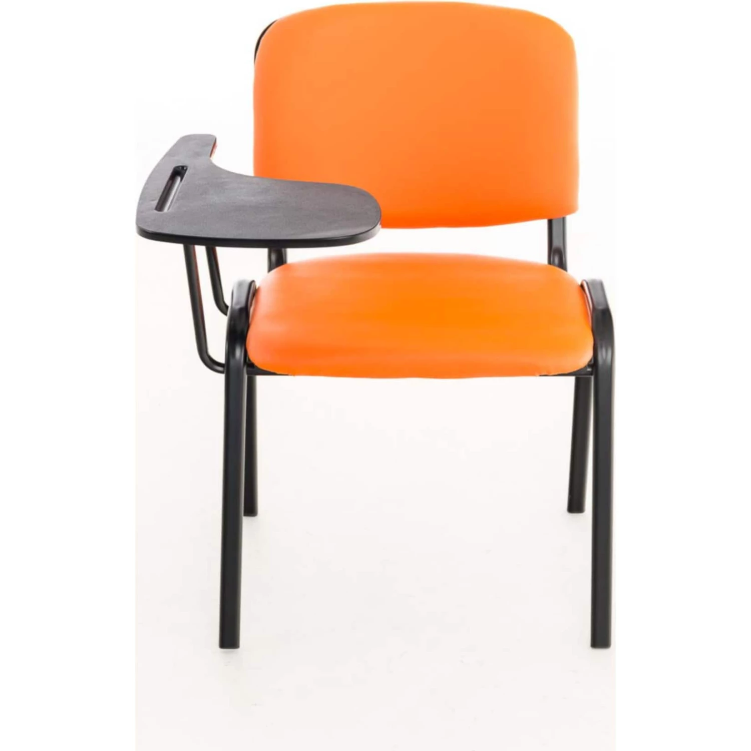 CLP Besucherstuhl KEN Mit Klapptisch | Robuster Konferenzstuhl Mit Gepolsterter SitzflĂ€che Und Kunstlederbezug â Bild 6