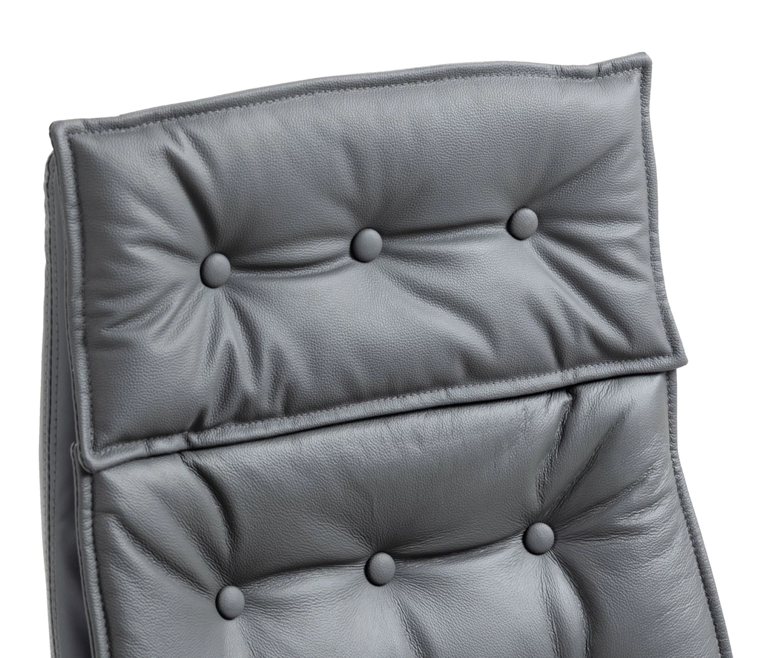 CLP Bürostuhl Sotira Echtleder I Chefsessel Mit Stufenloser Sitzhöhenverstellung I Schreibtischsessel Mit Leichtlaufrollen – Bild 6