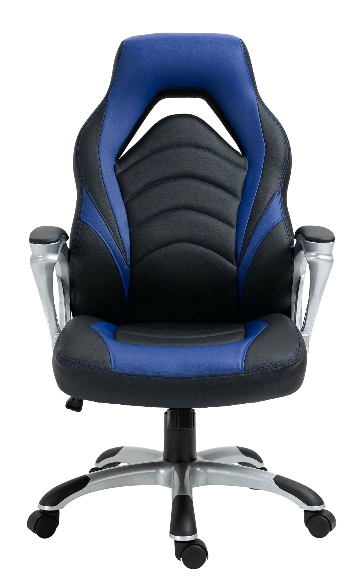 CLP Bürostuhl Foxton Kunstleder I Höhenverstellbarer Schreibtischstuhl I Drehstuhl Mit Gepolsterten Armlehnen – Bild 2