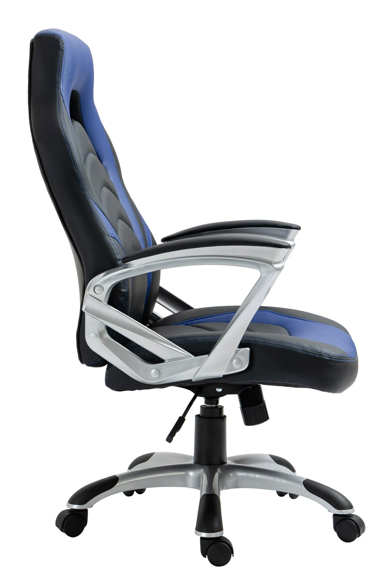 CLP Bürostuhl Foxton Kunstleder I Höhenverstellbarer Schreibtischstuhl I Drehstuhl Mit Gepolsterten Armlehnen – Bild 3