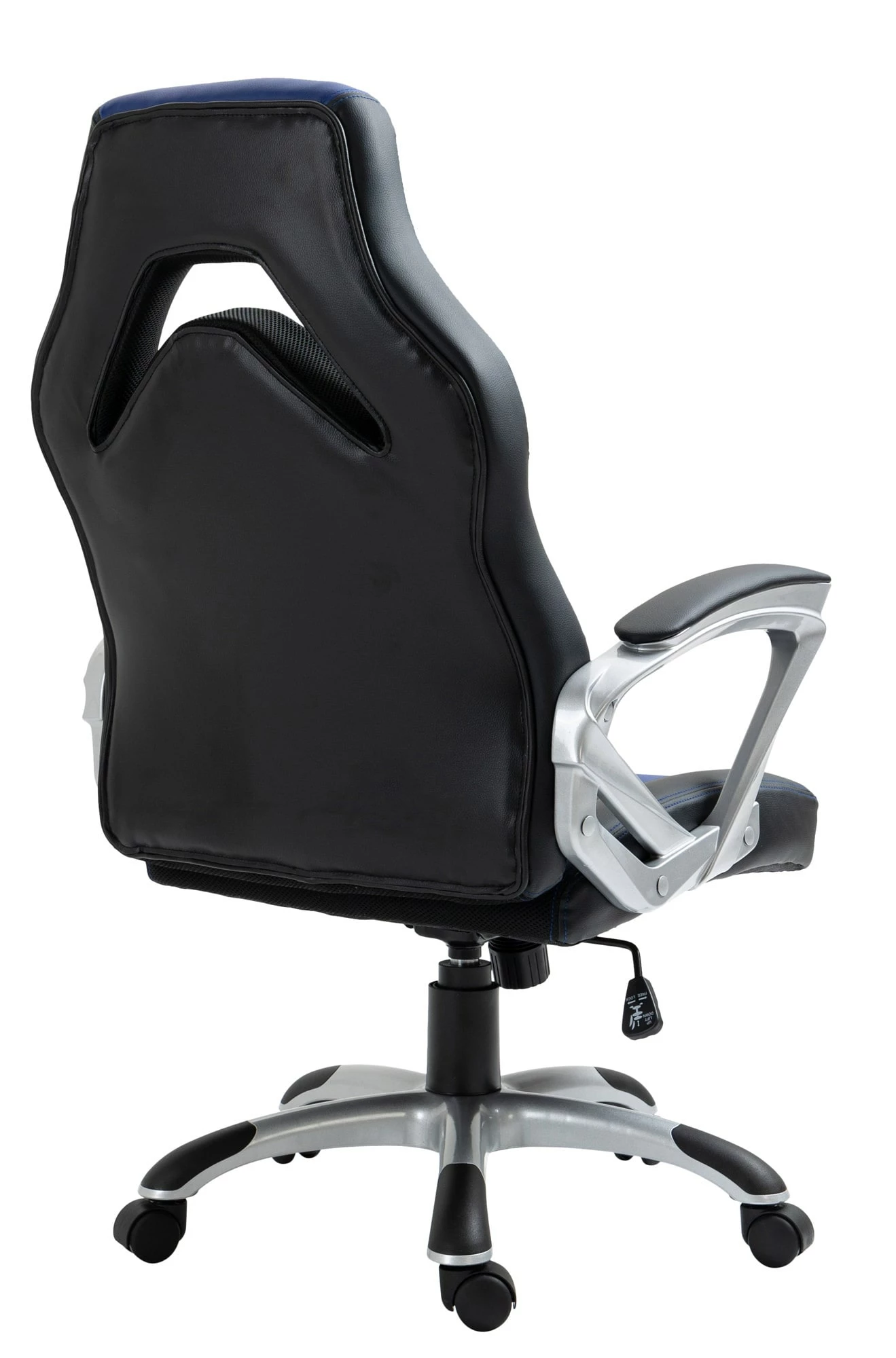 CLP Bürostuhl Foxton Kunstleder I Höhenverstellbarer Schreibtischstuhl I Drehstuhl Mit Gepolsterten Armlehnen – Bild 4