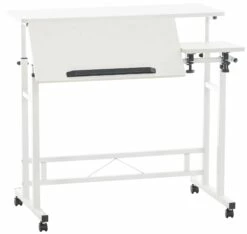 CLP Schreibtisch Telford I Neigbarer Computertisch Aus Metall I Laptoptisch Im Industrial Look