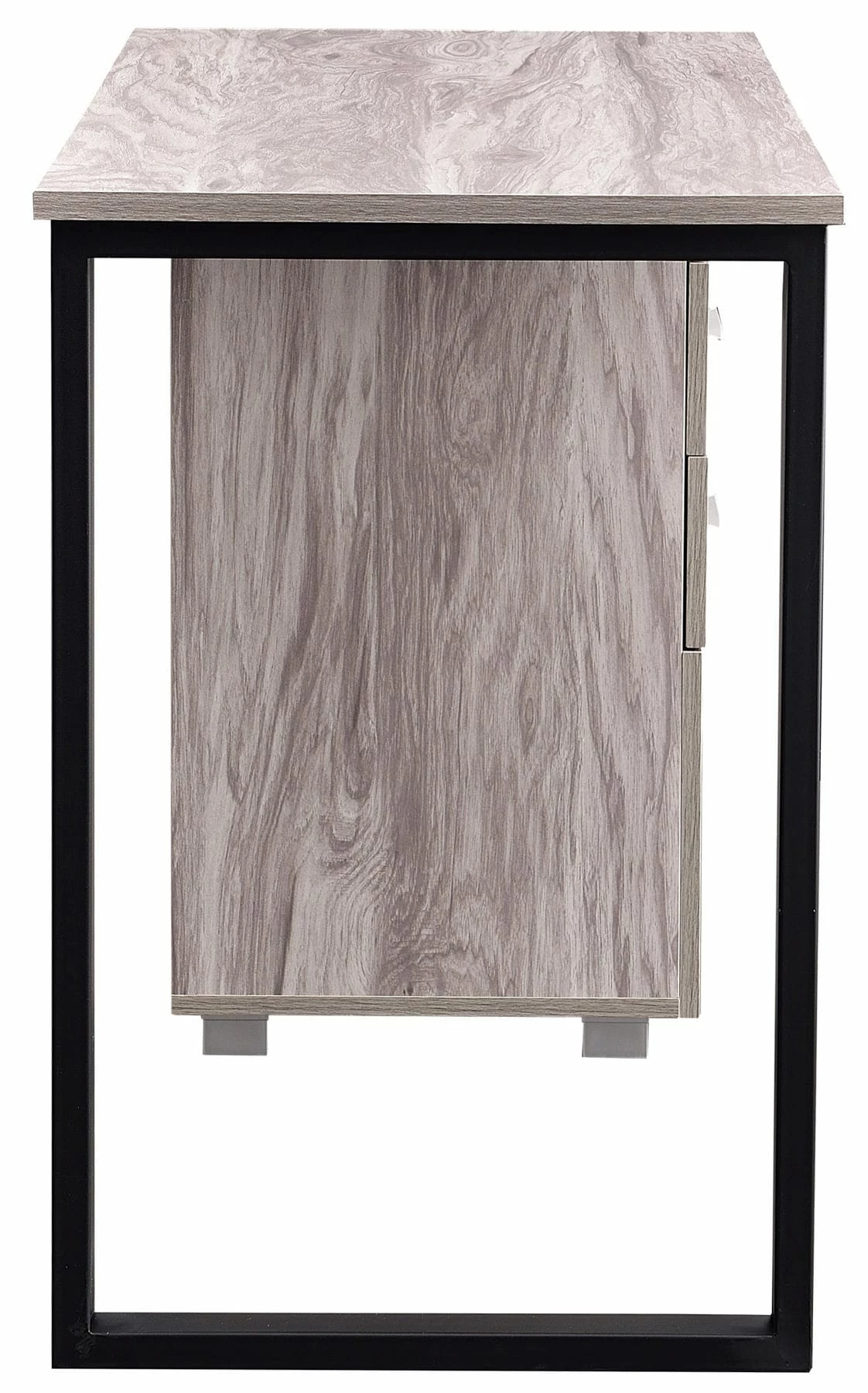 CLP Schreibtisch Stockton I Bürotisch Mit Stauraum I Computertisch Mit Schubladen I Laptoptisch Mit Container – Bild 5