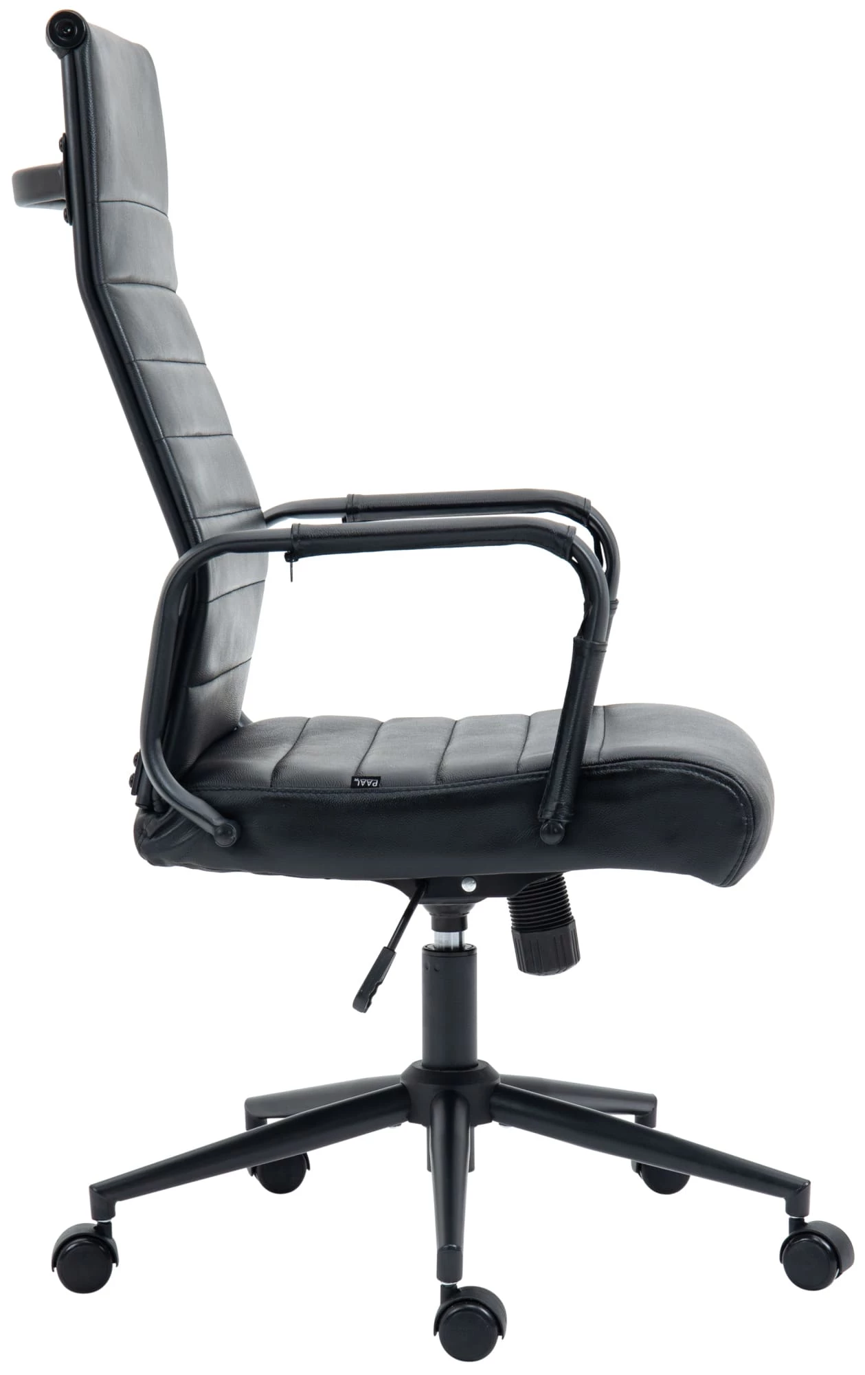 CLP Drehstuhl Kolumbus Echtleder I Chefsessel Mit Stufenloser Sitzhöhenverstellung I Bürosessel Mit Leichtlaufrollen – Bild 3