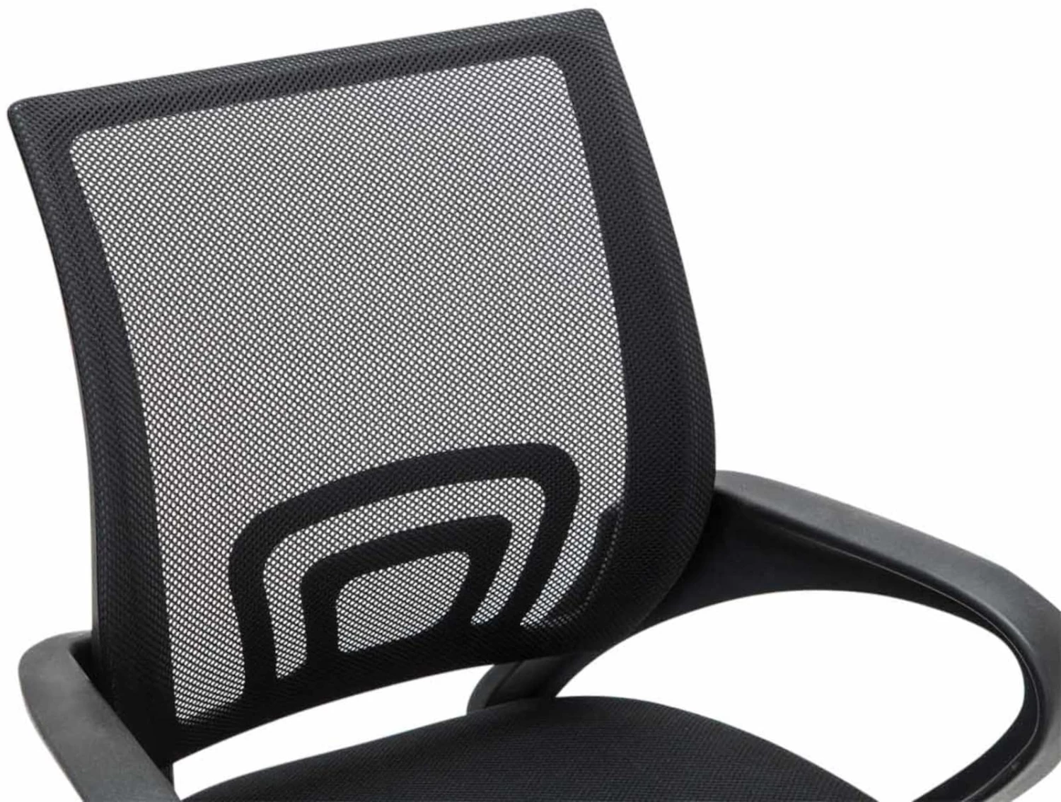 CLP 2er Set Freischwinger Eureka Mit Netzbezug Und Bodenschonern I Wartezimmerstühle Mit Armlehnen & Metalgestell – Bild 6