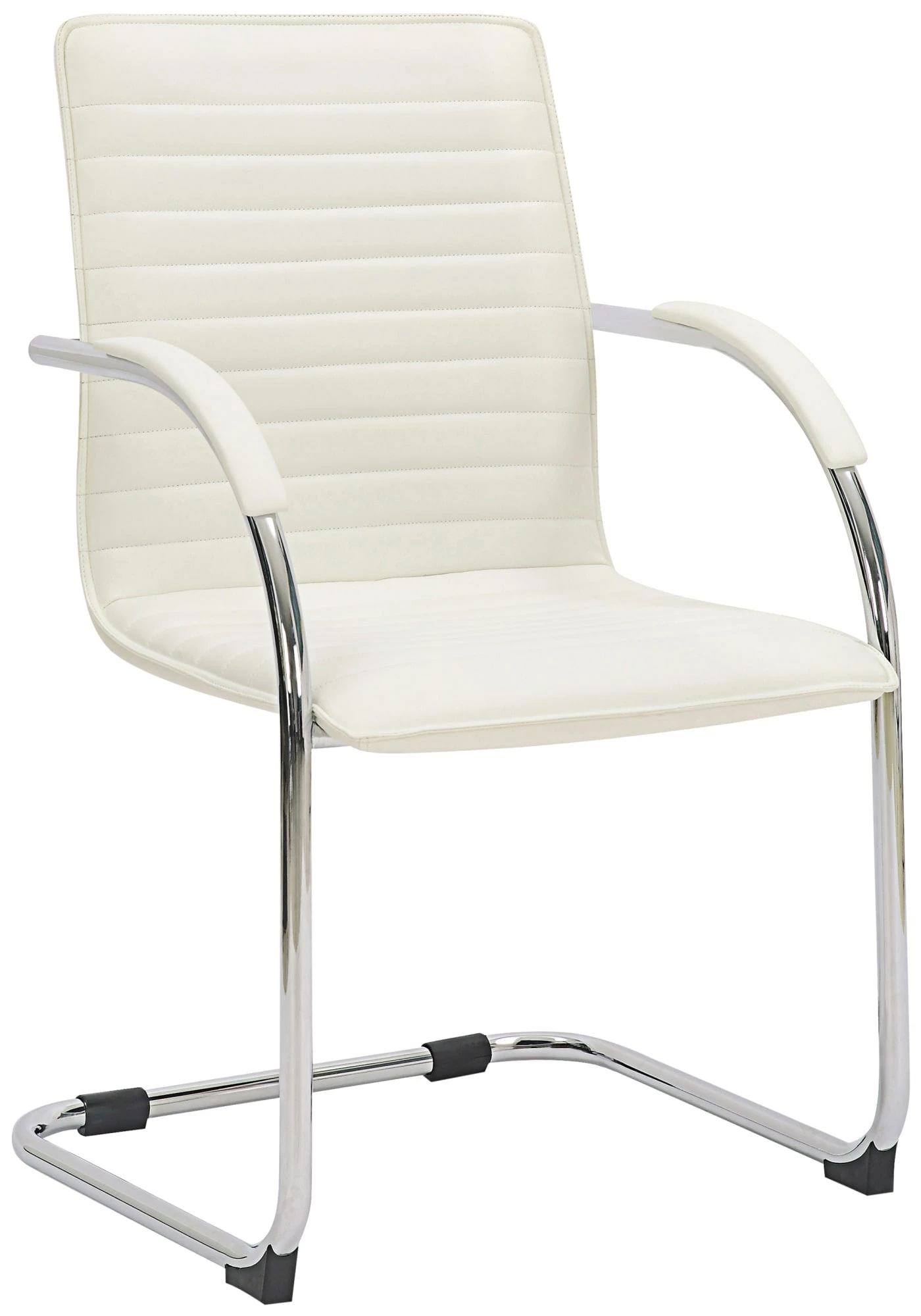 CLP Besucherstuhl Tira Kunstleder I Freischwinger Mit Gepolsterter Sitzfläche