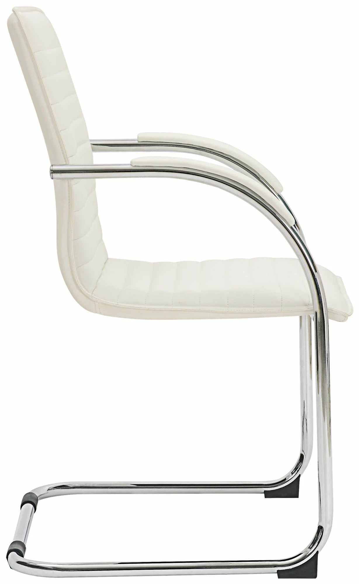 CLP Besucherstuhl Tira Kunstleder I Freischwinger Mit Gepolsterter Sitzfläche – Bild 3