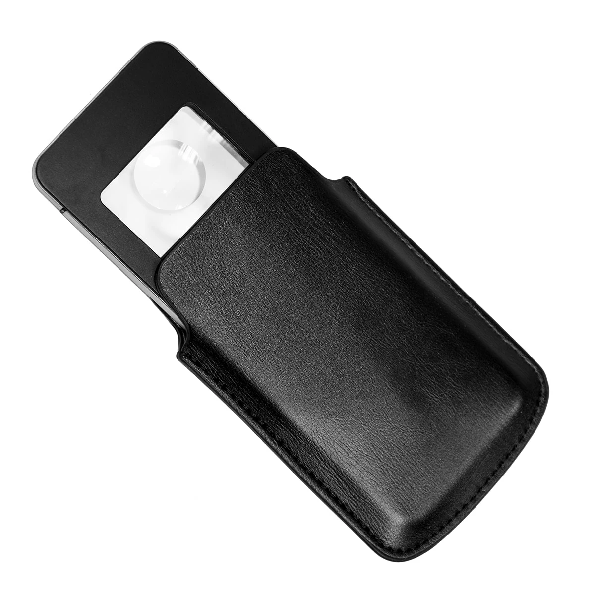 Lesehilfe Lupe In Handy-Optik 4 LEDs Inklusiv Stabiler Hülle – Bild 6