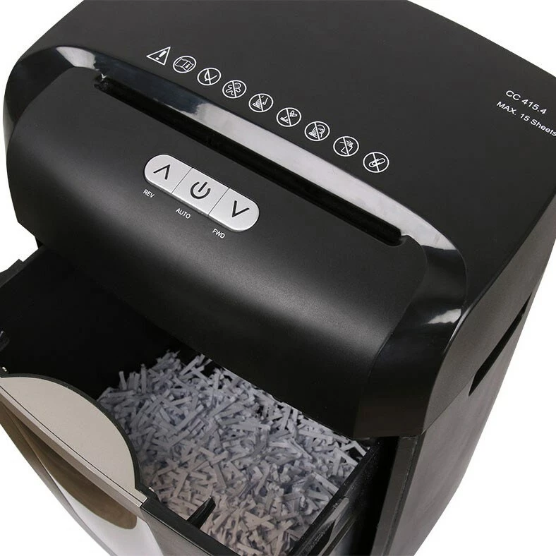 OLYMPIA CC 415.4 Professioneller Aktenvernichter, Partikelschnitt 15 Blatt – Bild 4
