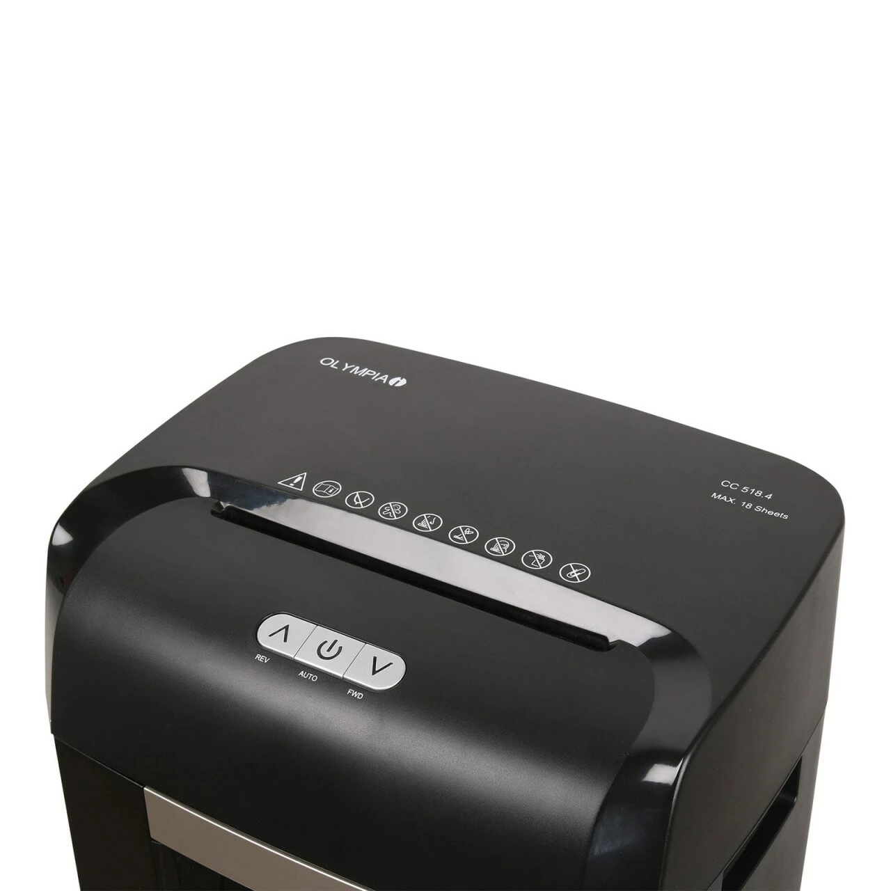 OLYMPIA CC 518.4 Professioneller Aktenvernichter, Partikelschnitt, Bis 18 Blatt – Bild 3