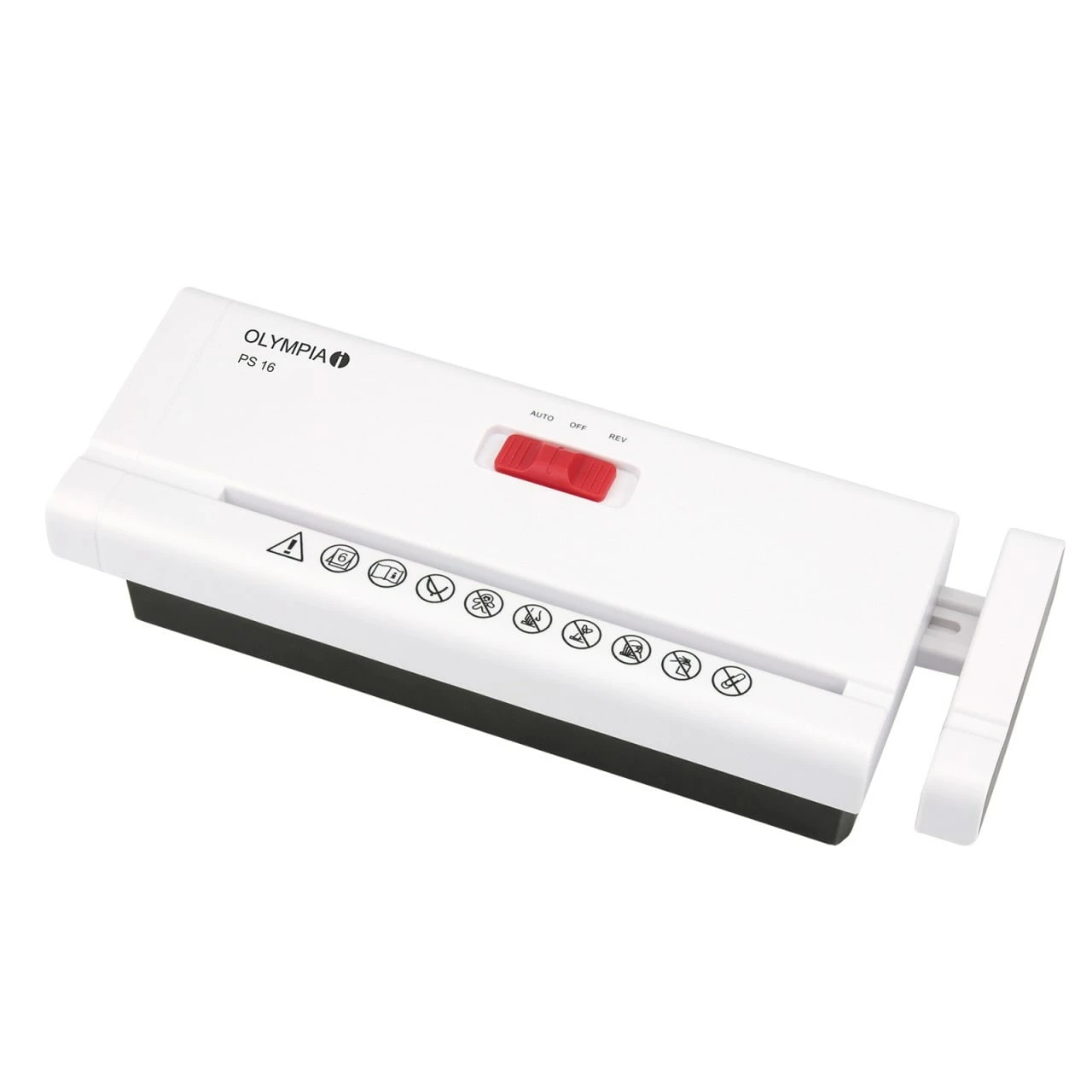 OLYMPIA PS 16 Aufsatzaktenvernichter, Weiß – Bild 4