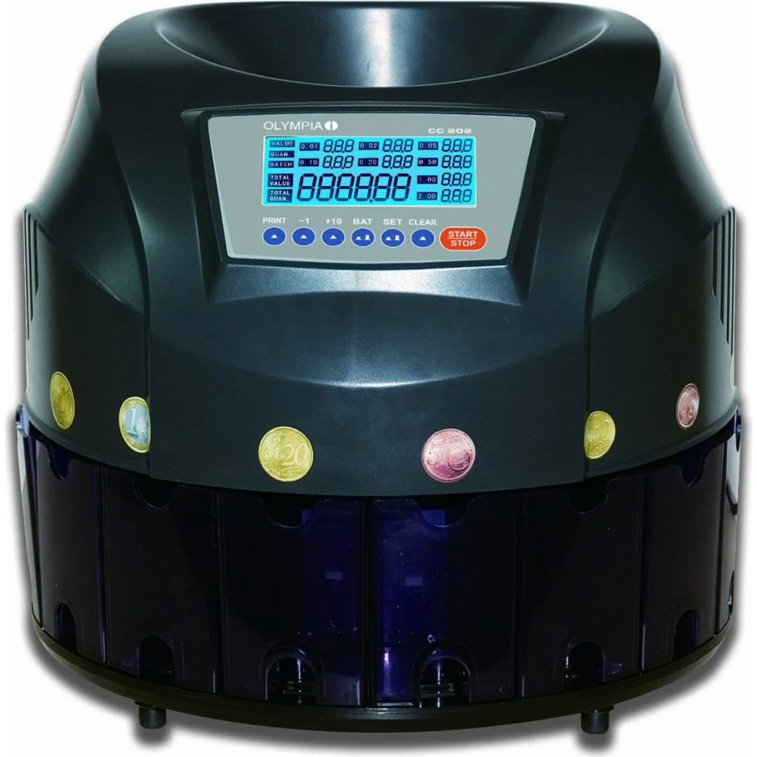 OLYMPIA CC 202 Münzzähl- Und Sortiergerät – Bild 2