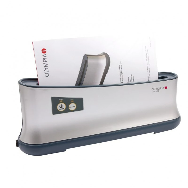 OLYMPIA TB 1280 Premium Thermobindegerät Mit 30 Thermobindemappen DIN A4 – Bild 2