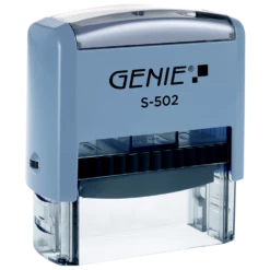 GENIE S-502 Selbstfärbender Stempel Set Mit Bis Zu 5 Zeilen