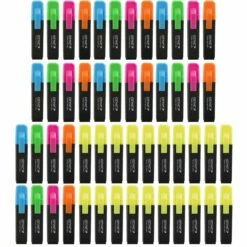 40 Stück GENIE Textmarker 5 Farben Neon Marker Highlighter Stifte Leuchtmarker
