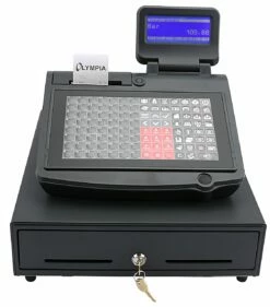 Olympia CM 955 Registrierkasse TSE Mit 5 Jahren Lizenzlaufzeit GoBD/GDPdU-konform Schwarz