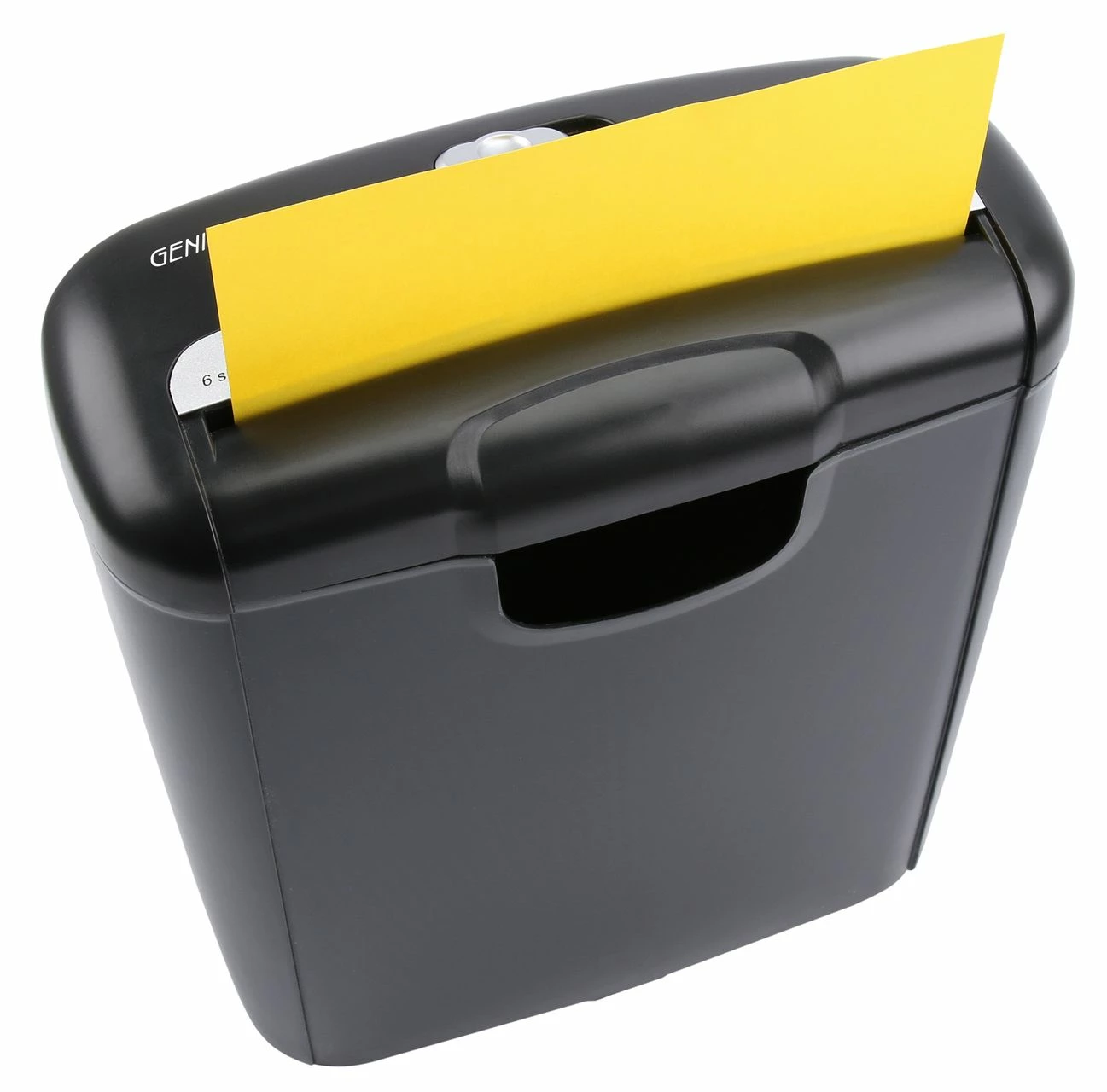 Genie 240S Aktenvernichter 6 Blatt Streifenschnitt Sicherheitsstufe P2 Mit Kredikarten – Bild 5