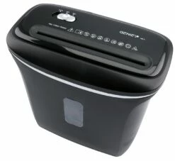 GENIE 480X Aktenvernichter Shredder 8 Blatt Partikelschnitt 12 Liter Sicherheitsstufe P4