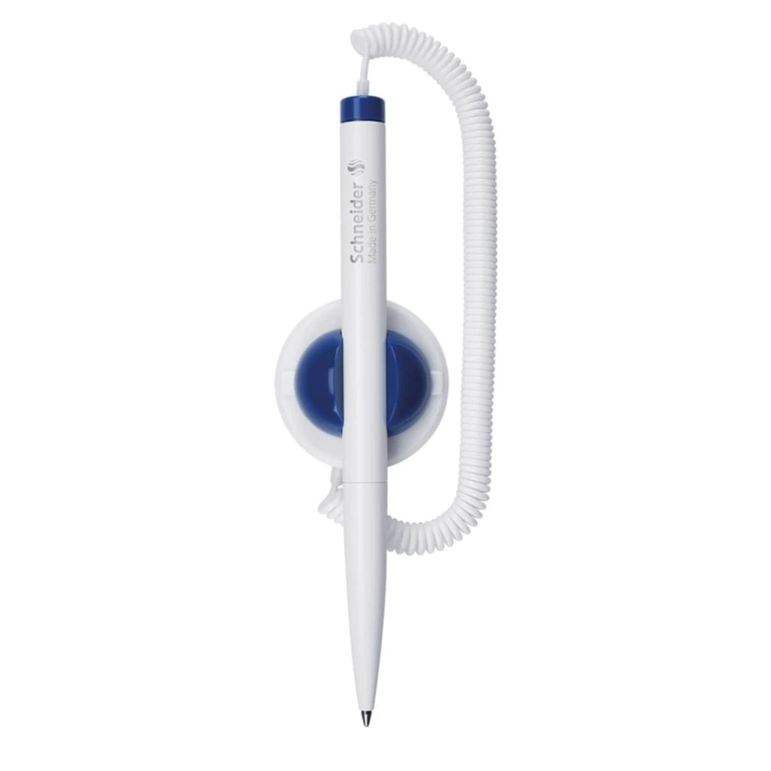 Schneider® Schneider Kugelschreiber Mit Befestigung Blau Schneider Klick-Fix-Pen