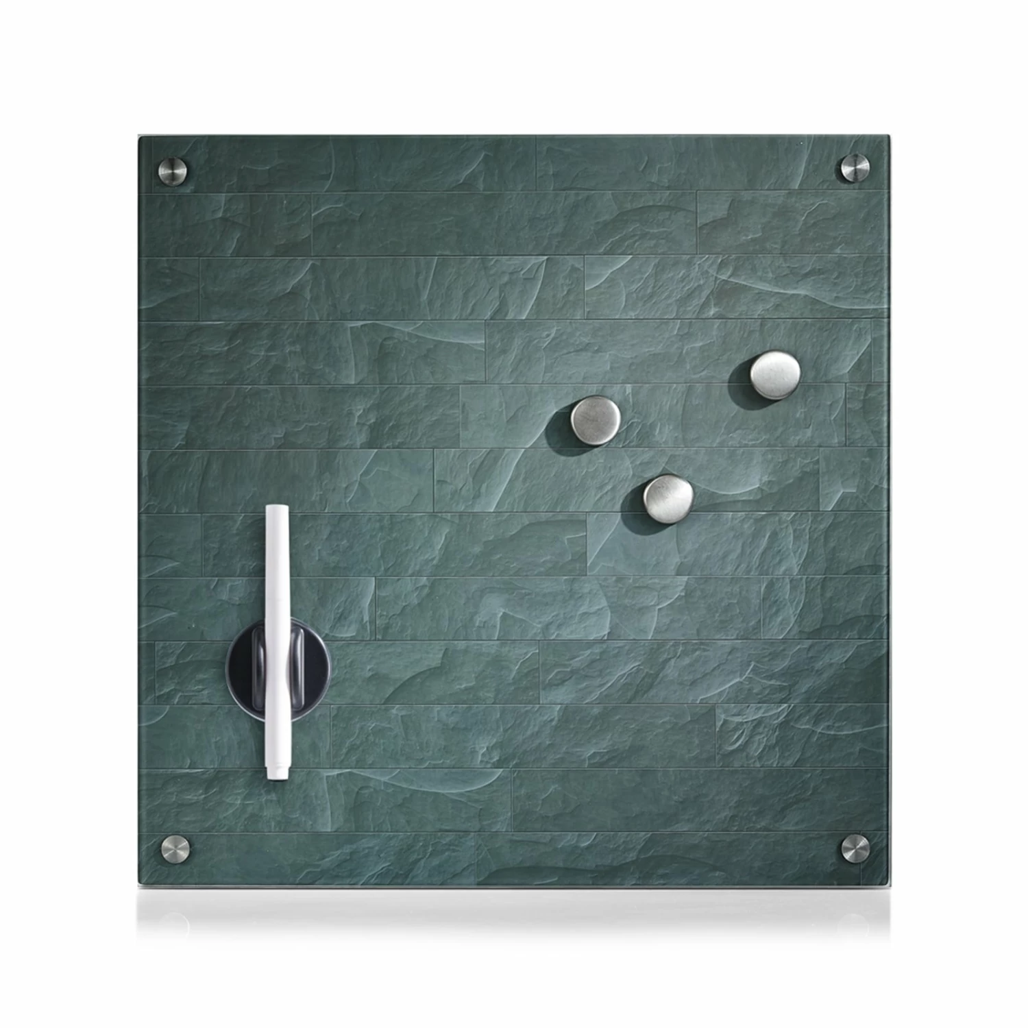 HTI-Living Memoboard Aus Glas Stonewall