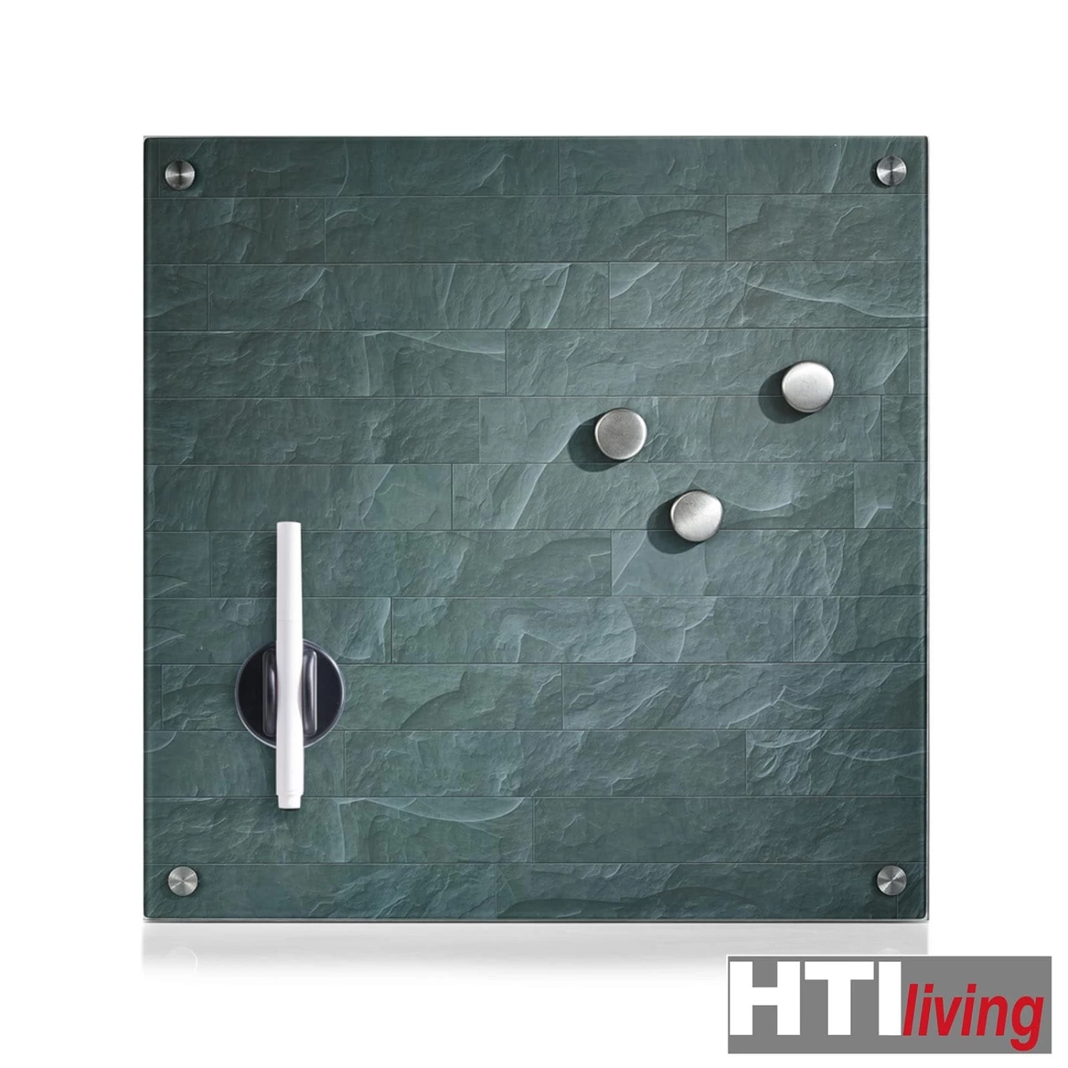 HTI-Living Memoboard Aus Glas Stonewall – Bild 2