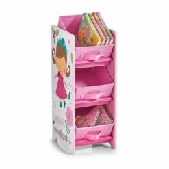 HTI-Living Regal Mit Vliesboxen Girly