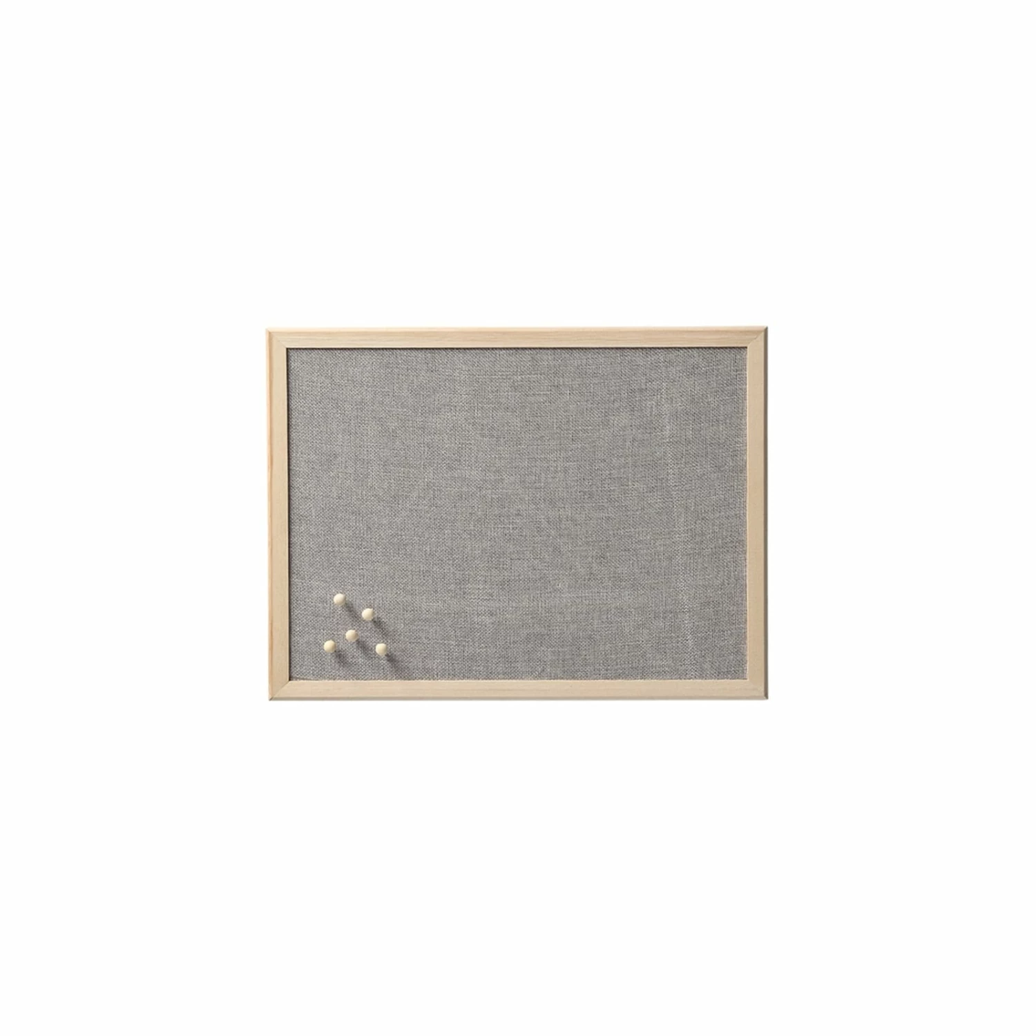 HTI-Living Pinnwand Leinen Kieferrahmen