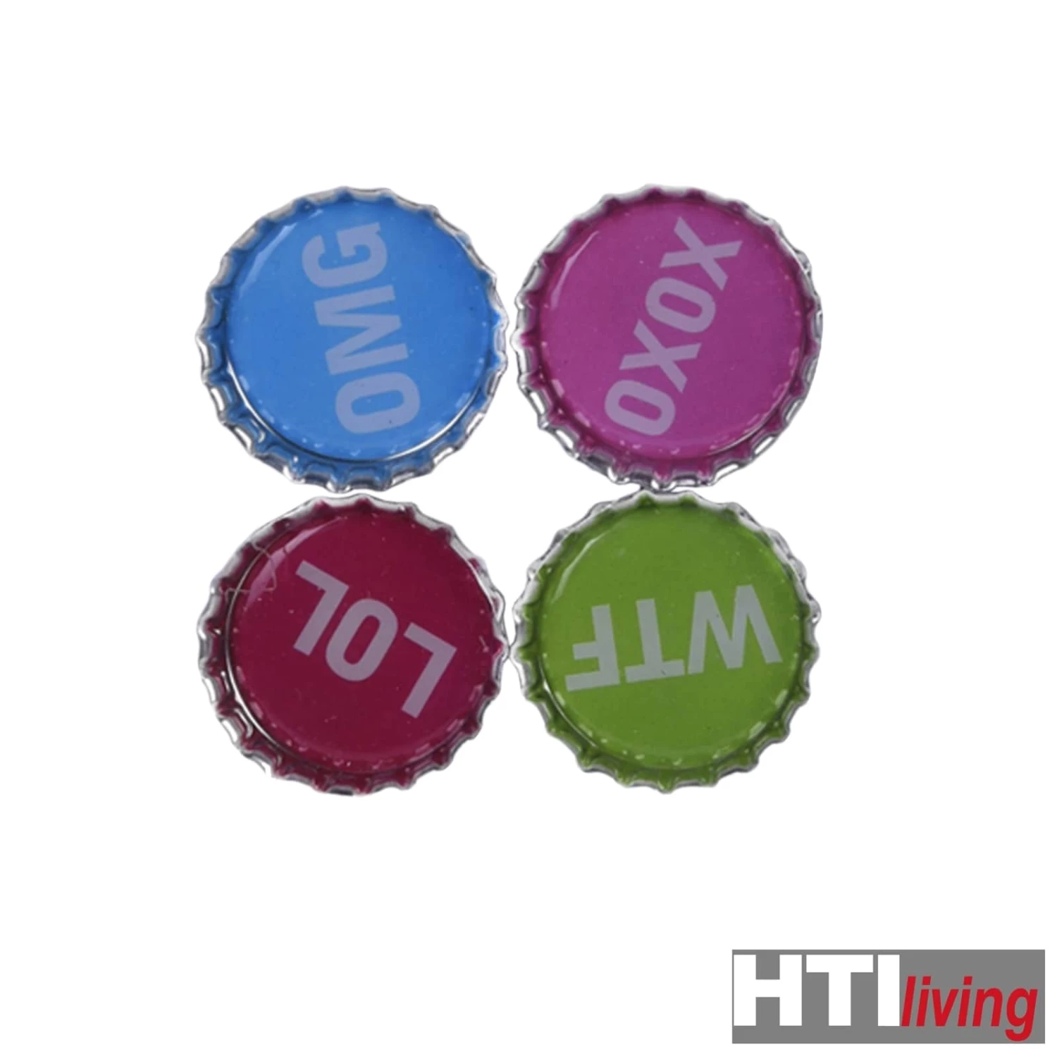 HTI-Living Magnete 4er Set, Sortiert Kronkorken – Bild 4